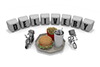 ハンバーガーと飲み物。ポテト。ご注文。 - 無料｜イラスト素材｜料理配達イメージ - 2,100×1,400ピクセル