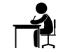 Accounting affairs-Free pictograms | Black and white illustrations