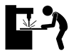 Factory Workers | Industry | Machinery-Free Pictograms | Black and White Illustrations