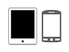 タブレット・iPad | モバイル | がジェット | 趣味・興味 - ピクトグラム｜フリーイラスト素材