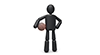 バスケットボール - スポーツ ピクトグラム 無料素材