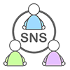 ソーシャル・ネットワーキング・サービス - フリーアイコン素材｜ビジネス系