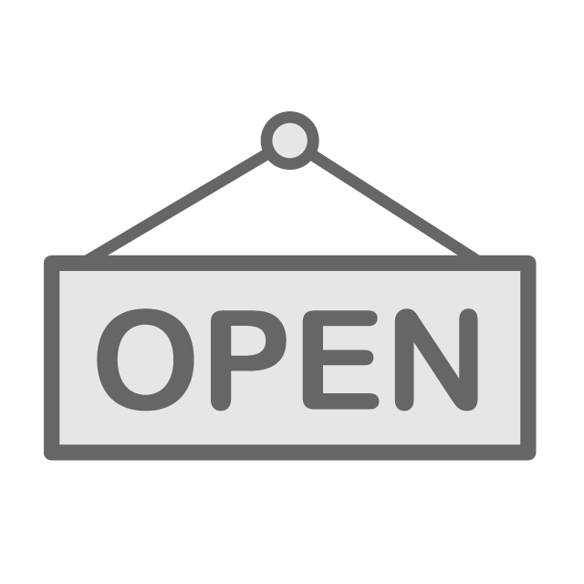 Open - Free signs icons