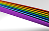 虹色｜ライン - バックグラウンド｜フリー素材 - フルHDサイズ：1,920×1,200ピクセル