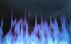 炎｜青 - バックグラウンド｜フリー素材 - フルHDサイズ：1,920×1,200ピクセル