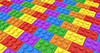 ブロック｜赤色 - バックグラウンド｜フリー素材 - 4Kサイズ：4,096×2,160ピクセル