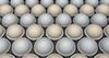 球体｜並ぶ｜シルバー - バックグラウンド｜フリー素材 - 4Kサイズ：4,096×2,160ピクセル