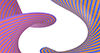 曲がりくねった｜紫色 - バックグラウンド｜フリー素材 - 4Kサイズ：4,096×2,160ピクセル