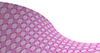 ピンク｜波｜神秘 - バックグラウンド｜フリー素材 - 4Kサイズ：4,096×2,160ピクセル