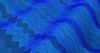 波｜水の流れ｜ブルー/ループ - バックグラウンド｜フリー素材 - 4Kサイズ：4,096×2,160ピクセル