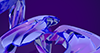 紫｜グラデーション - バックグラウンド｜フリー素材 - 4Kサイズ：4,096×2,160ピクセル