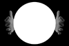 手｜丸｜円｜ライト - バックグラウンド｜フリー素材 - 画像サイズ：3,000×2,000ピクセル