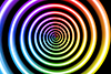 サイクル｜回る｜カラフル｜虹 - バックグラウンド｜フリー素材 - 画像サイズ：3,000×2,000ピクセル