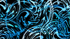ブルー｜黒｜混ざる - バックグラウンド｜フリー素材 - フルHDサイズ：1,920×1,080ピクセル