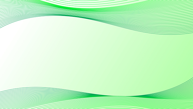 グリーン系｜波｜グラデーション - バックグラウンド/写真/壁紙/デスクトップピクチャ/無料背景 - フルHDサイズ：1,920×1,080ピクセル