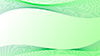 グリーン系｜波｜グラデーション - バックグラウンド｜フリー素材 - フルHDサイズ：1,920×1,080ピクセル