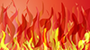 炎｜燃え盛る - バックグラウンド｜フリー素材 - フルHDサイズ：1,920×1,080ピクセル