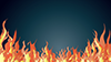 炎｜燃え盛る - バックグラウンド｜フリー素材 - フルHDサイズ：1,920×1,080ピクセル