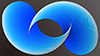 青｜模様 - バックグラウンド｜フリー素材 - フルHDサイズ：1,920×1,080ピクセル