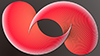 赤｜模様 - バックグラウンド｜フリー素材 - フルHDサイズ：1,920×1,080ピクセル