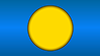 黄色｜丸 - バックグラウンド｜フリー素材 - フルHDサイズ：1,920×1,080ピクセル