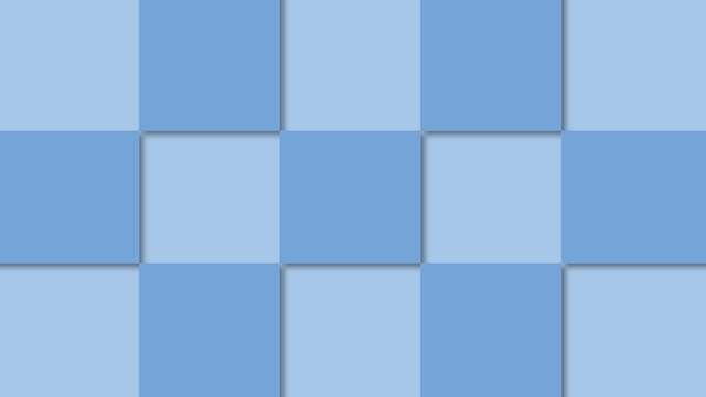 青｜四角模様 - バックグラウンド/写真/壁紙/デスクトップピクチャ/無料背景 - フルHDサイズ：1,920×1,080ピクセル