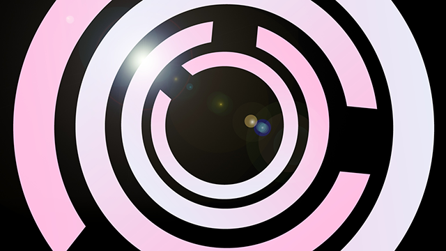 ピンク｜レンズ｜光 - バックグラウンド/写真/壁紙/デスクトップピクチャ/無料背景 - フルHDサイズ：1,920×1,080ピクセル