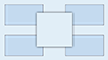 青｜四角｜模様 - バックグラウンド｜フリー素材 - フルHDサイズ：1,920×1,080ピクセル