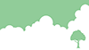 緑｜木｜雲 - バックグラウンド｜フリー素材 - フルHDサイズ：1,920×1,080ピクセル