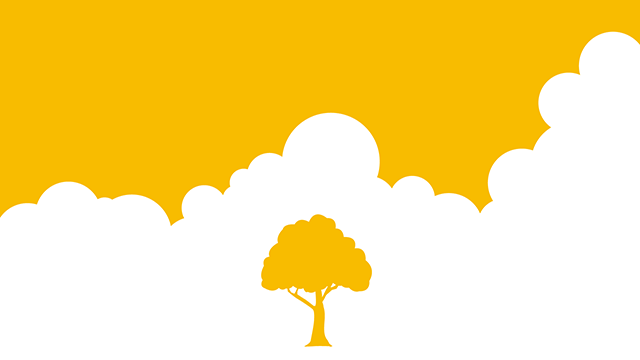 黄色｜木｜雲 - バックグラウンド/写真/壁紙/デスクトップピクチャ/無料背景 - フルHDサイズ：1,920×1,080ピクセル