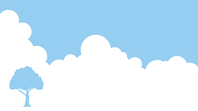 ブルー｜木｜雲 - バックグラウンド/写真/壁紙/デスクトップピクチャ/無料背景 - フルHDサイズ：1,920×1,080ピクセル