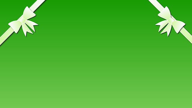 緑｜リボン - バックグラウンド/写真/壁紙/デスクトップピクチャ/無料背景 - フルHDサイズ：1,920×1,080ピクセル