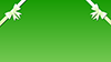 緑｜リボン - バックグラウンド｜フリー素材 - フルHDサイズ：1,920×1,080ピクセル