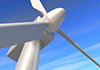 Wind Turbine | Blue Sky Material | Environment / Nature / Energy / Disaster --Environmental Image | Free Illustration Material