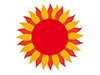 太陽 | 赤色 | 環境・自然・エネルギー・災害 - 環境・自然・エネルギー｜フリーイラスト