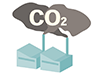 工場 | CO2 | 煙 | 環境・自然・エネルギー・災害素材 - 環境・自然・エネルギー｜フリーイラスト