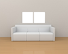 ソファ | 窓 | 床 | フローリング | 座る | シンプル | グラフィック - 不動産イラスト｜住宅・人物｜フリー素材