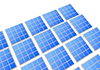 太陽光パネル | クリーンエネルギー | 発電 | エコ | ソーラーパネル | 環境 | 自然 - 不動産イラスト｜住宅・人物｜フリー素材
