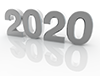 YEAR-2020｜2020年 - 文字｜イラスト｜無料素材