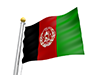 アフガニスタン - 国旗｜世界地図｜フリーイラスト素材