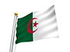 アルジェリア - 国旗｜世界地図｜フリーイラスト素材