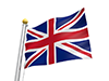 イギリス - 国旗｜世界地図｜フリーイラスト素材
