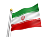 イラン - 国旗｜世界地図｜フリーイラスト素材