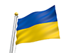 ウクライナ - 国旗｜世界地図｜フリーイラスト素材