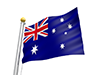 オーストラリア - 国旗｜世界地図｜フリーイラスト素材