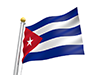 キューバ - 国旗｜世界地図｜フリーイラスト素材