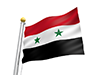 シリア - 国旗｜世界地図｜フリーイラスト素材