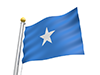 ソマリア - 国旗｜世界地図｜フリーイラスト素材