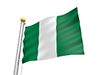 ナイジェリア - 国旗｜世界地図｜フリーイラスト素材