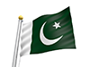パキスタン - 国旗｜世界地図｜フリーイラスト素材